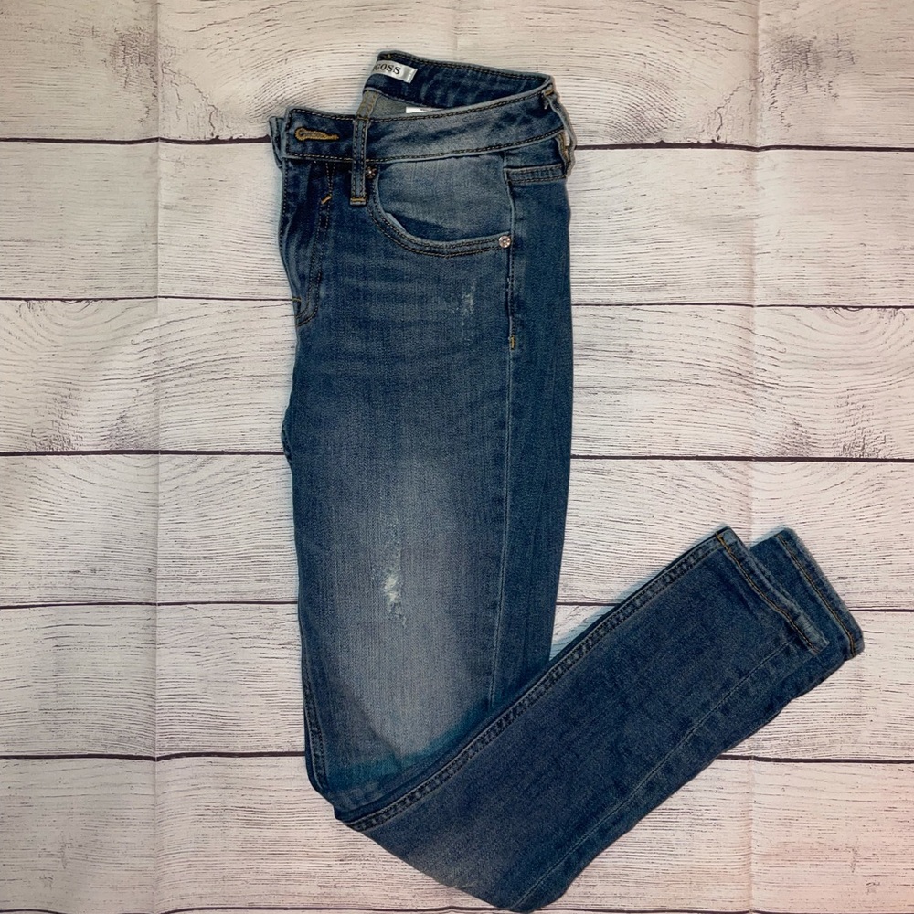 Women's Vigoss Erika Distressed Skinny Jeans